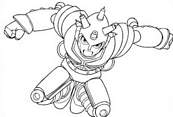 coloriage robot astro boy